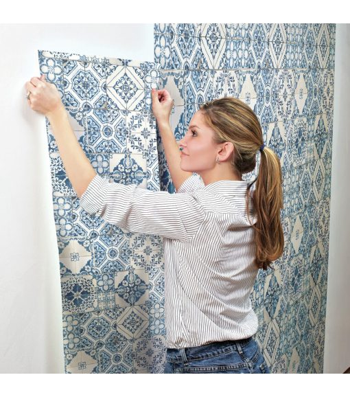 RoomMates Wallpaper Mediterranean Tile - Image 13