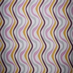 Squiggle on White Quilt Cotton Fabric by Quilter s Showcase