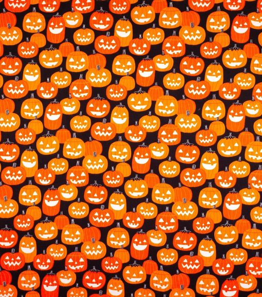 Pumpkin Super Snuggle Flannel Fabric - Image 2