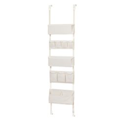 Honey Can Do 20 x 79 Natural 10 Pocket Over The Door Closet Organizer