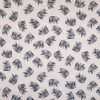 West Virginia Cotton Fabric Tossed Icons