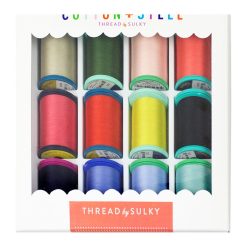 Sulky Cotton + Steel Wildflower 12 pk Threads