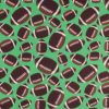 Football Blizzard Fleece Fabric