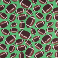 Football Blizzard Fleece Fabric