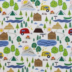 Super Snuggle Camping Flannel Fabric