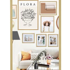 18 x 24 Natural Basic Linear Poster Frame by Place   Time