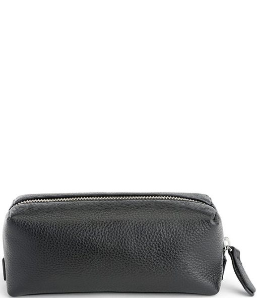 Leather Zippered Travel Utility Bag - Image 2