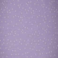 Scattered Dots on Purple Easter Cotton Fabric
