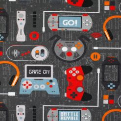 Game On Super Snuggle Flannel Fabric