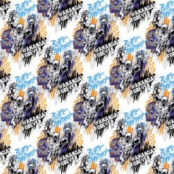 Black Panther Wakanda Grafitti Cotton Fabric