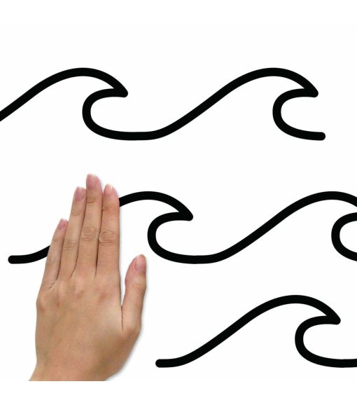 RoomMates Simplistic Waves Decals - Image 3