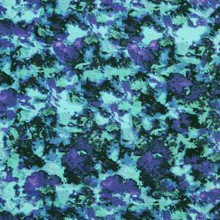 Aqua Tie Dye Super Snuggle Flannel Fabric