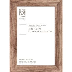 4 x 6 Snapshot Walnut Wall Frame by Place   Time