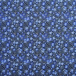Blue Prairie Floral Quilt Cotton Fabric by Keepsake Calico