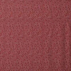Red Dot Lines Patchwork Quilt Cotton Fabric by Keepsake Calico