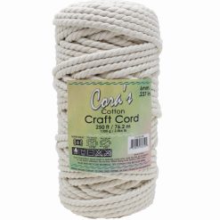 Macrame Natural Cotton Craft Cord