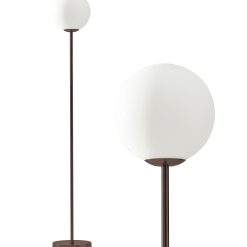 Brightech Luna LED Floor Lamp   Bronze