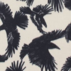 Black Crows Blizzard Fleece Fabric