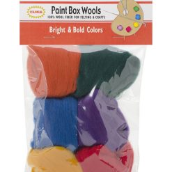 Colonial 6pk Bright   Bold Paint Box Wools