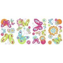 RoomMates Wall Decals Brushwork Butterfly