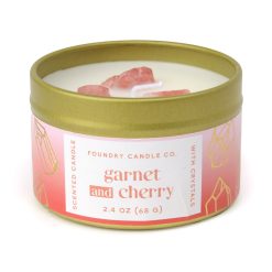 Foundry 2oz Scented Birthstone Candle in Gold Tin