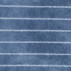 Stripes on Blue Anti Pill Fleece Fabric