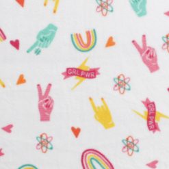 Girl Power Icons Anti Pill Fleece Fabric