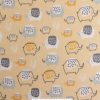 Baby Yellow Elephant Blizzard Fleece Fabric