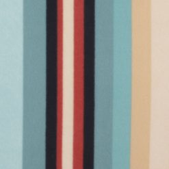 Blue Aztec Stripe Blizzard Fleece Fabric