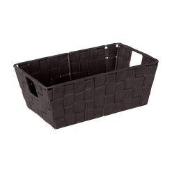 Simplify 6.5 x 11 Woven Storage Shelf Bin