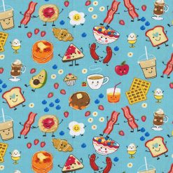Fabric Traditions Novelty Cotton Fabric Breakfast Fun