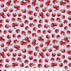 Tossed Harvest Apples Harvest Cotton Fabric