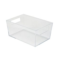 Simplify 11.5 Clear Storage Bin With Handles