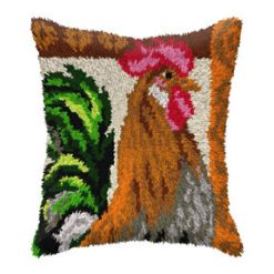 Orchidea 16 Rooster Latch Hook Canvas Kit 4122