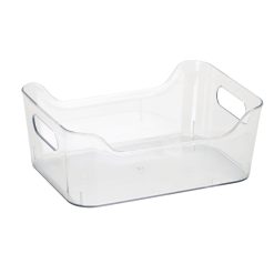 Simplify 8 Clear Storage Tote Bins 3pk