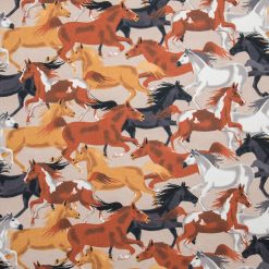 Horse Allover Super Snuggle Flannel Fabric