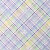 Purple Easter Plaid Easter Cotton Fabric