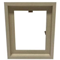 8 x 10 Natural Canvas Float Frame by Place   Time