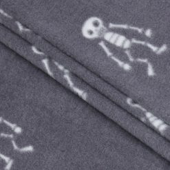POP! Halloween Skeletons Lightweight Fleece Fabric