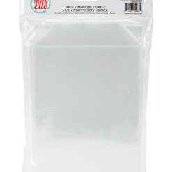 Avery Elle 5.5 x 7 Stamp   Die Storage Pockets 50pk