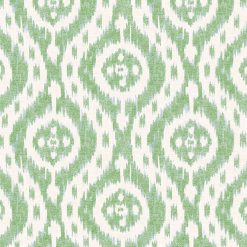 Surface Style 20.5  x 18  Matcha Ikat Tracery Peel   Stick Wallpaper