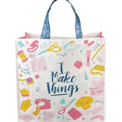 Reusable Tote I Make Things X Large