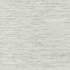 York Wallcoverings Wallpaper Grey Grasscloth