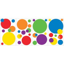 RoomMates Wall Decals Primary Just Dots