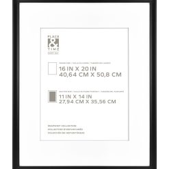 16 x 20 Matted to 11 x 14 Snapshot Gallery Frame by Place   Time