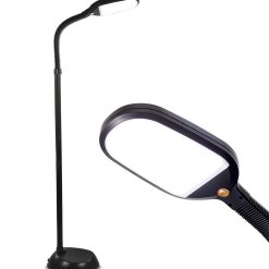 Brightech Litespan LED Floor Lamp   Black