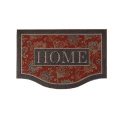 Cozy Jacobean Doormat Chestnut 2  x 3
