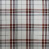 White Plaid Super Snuggle Flannel Fabric