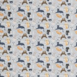 Cats Super Snuggle Flannel Fabric