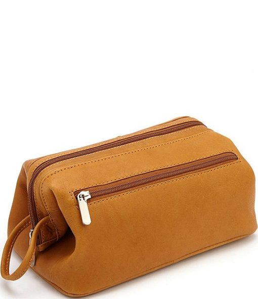Leather Colombian Toiletry Bag - Image 4